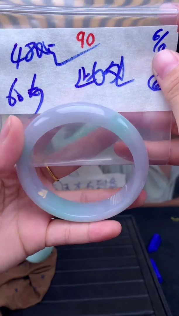 定制翡翠未镶嵌90毛货需精细抛光拍一发一