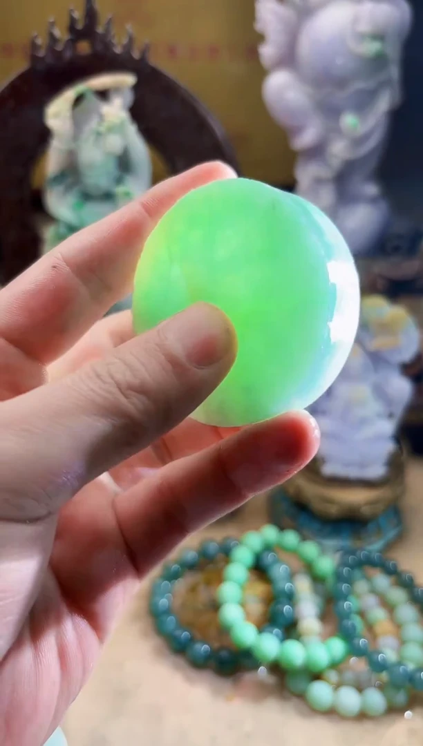 未镶嵌挂件翡翠A货张麦9764