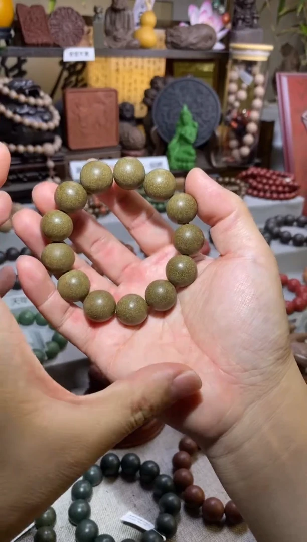 【闪购商品】泥塑新品茉莉竹清香方手串1.7*13