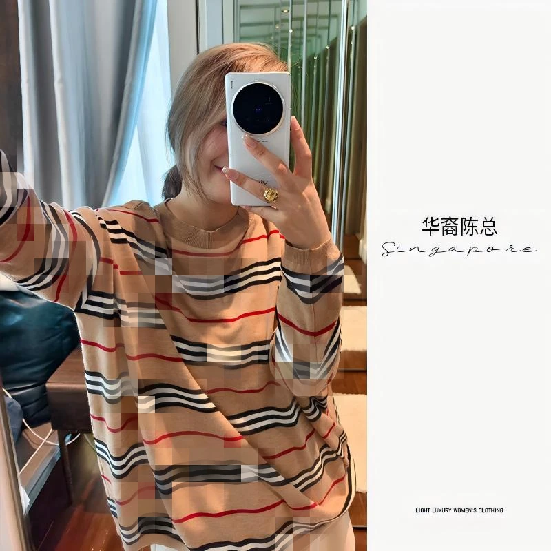 华裔陈总【小巴家】12针高支高密半高领百搭修身针织衫SY-10077