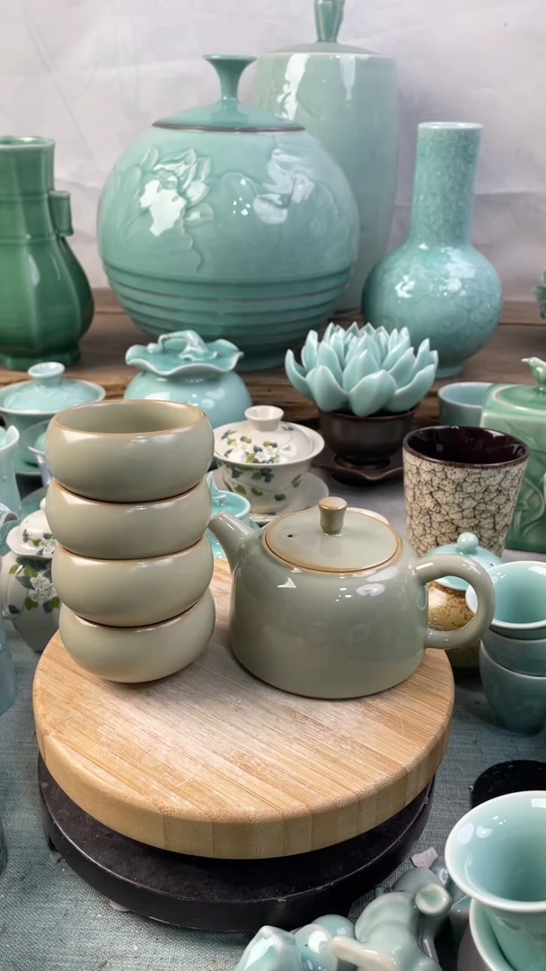 【闪购商品】特价福利 微瑕 慧仙青瓷