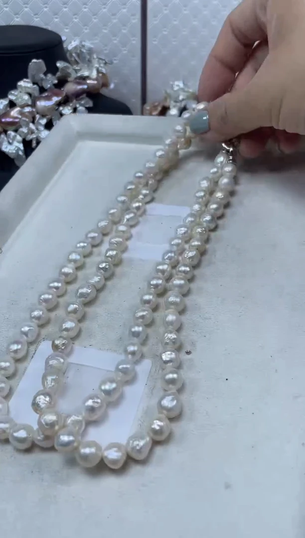 海水珍珠未镶嵌项链【纯恬珍珠】（多样性发货发一）