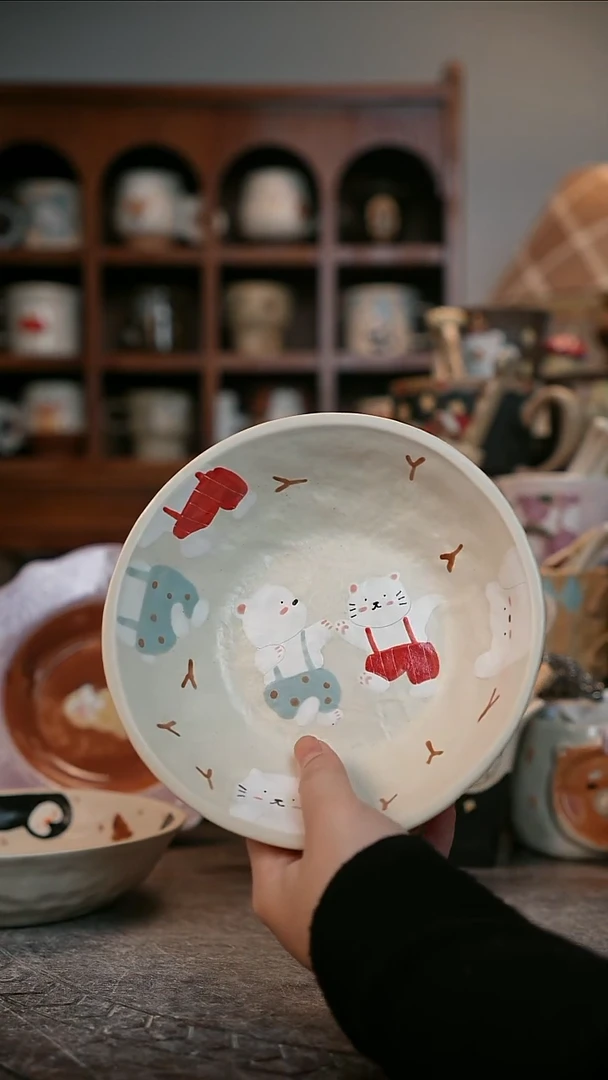 可爱川谷原创陶瓷12.23直播正品