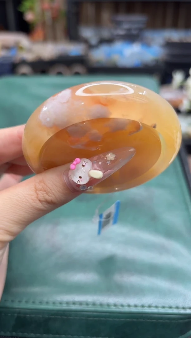 未镶嵌手镯石英质玉134(58圈赠送镯心)