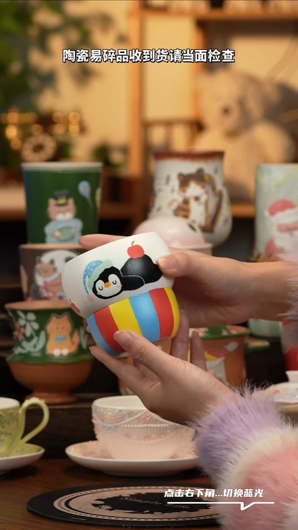 瓷片A043景德镇原创手工陶瓷