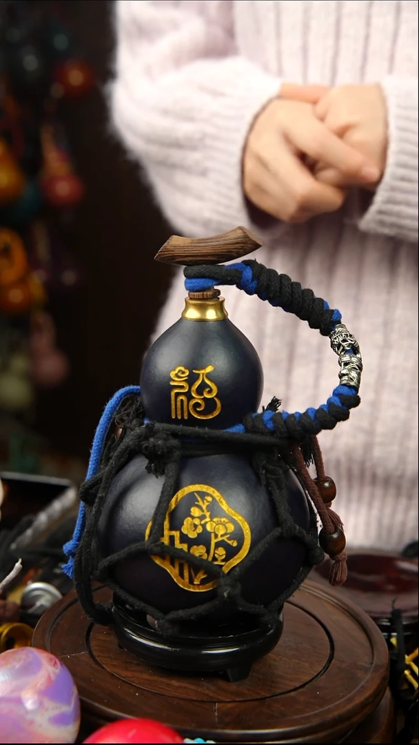 381号450ml左右非遗大漆酒葫芦