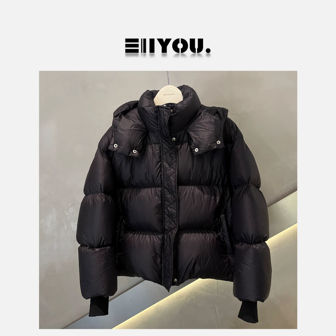 【ENYOU定制】黑色柔软羽绒服