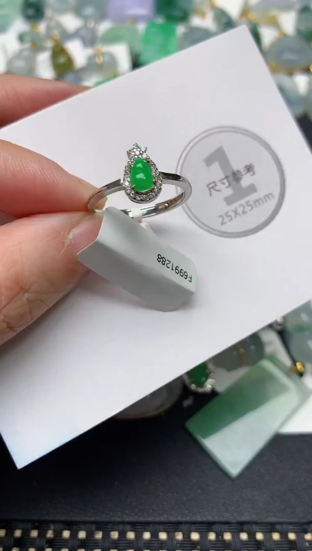 颈饰未镶嵌翡翠天然缅甸A货翡翠