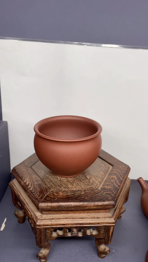 茶壶紫砂底槽清 圆融杯