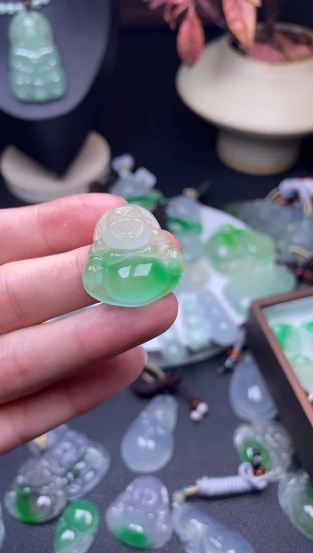 珐琅非金属 精品吊坠一物一拍