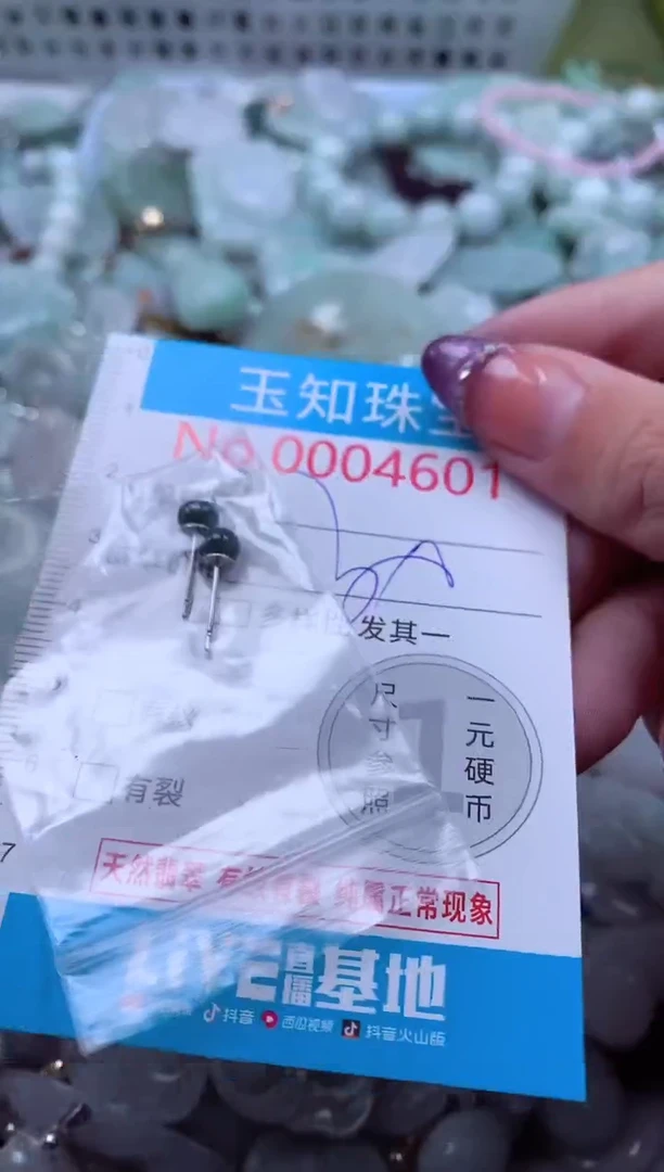翡翠未镶嵌吊坠(不含链)4601
