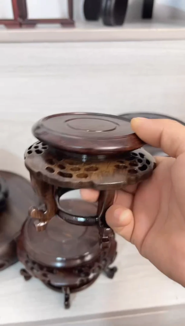 风车木（黑檀木）旋转底座8