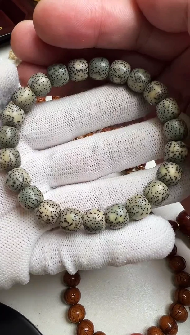 手串星月菩提阳*雪星月手串