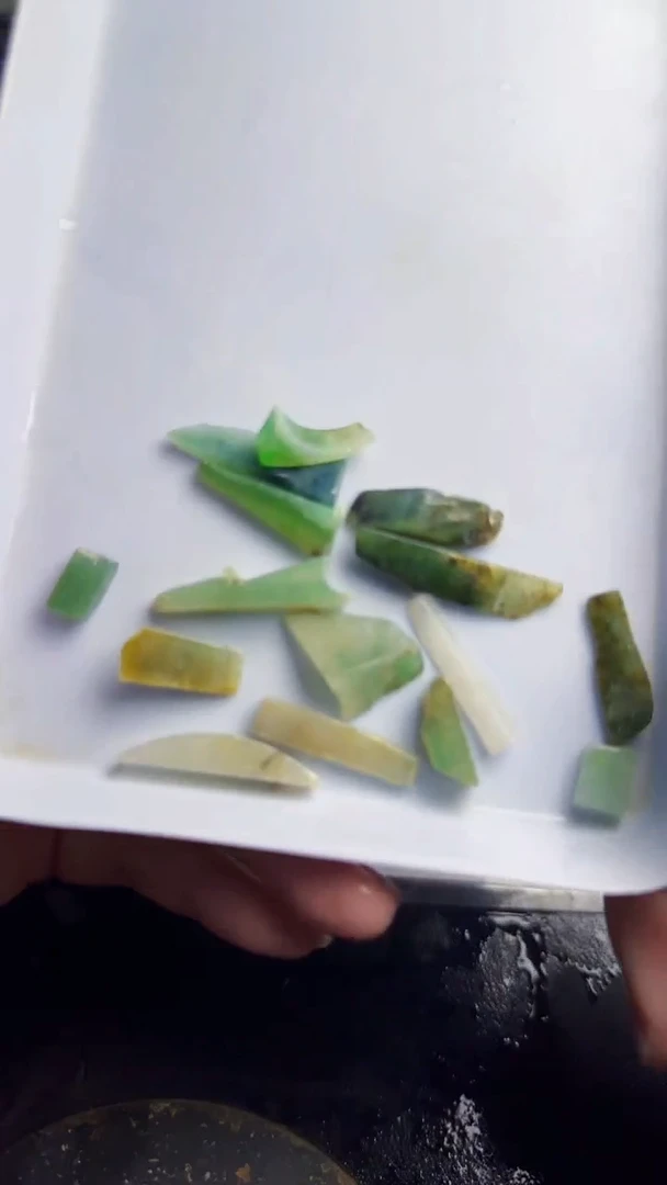 未镶嵌挂件翡翠能天然翡翠035
