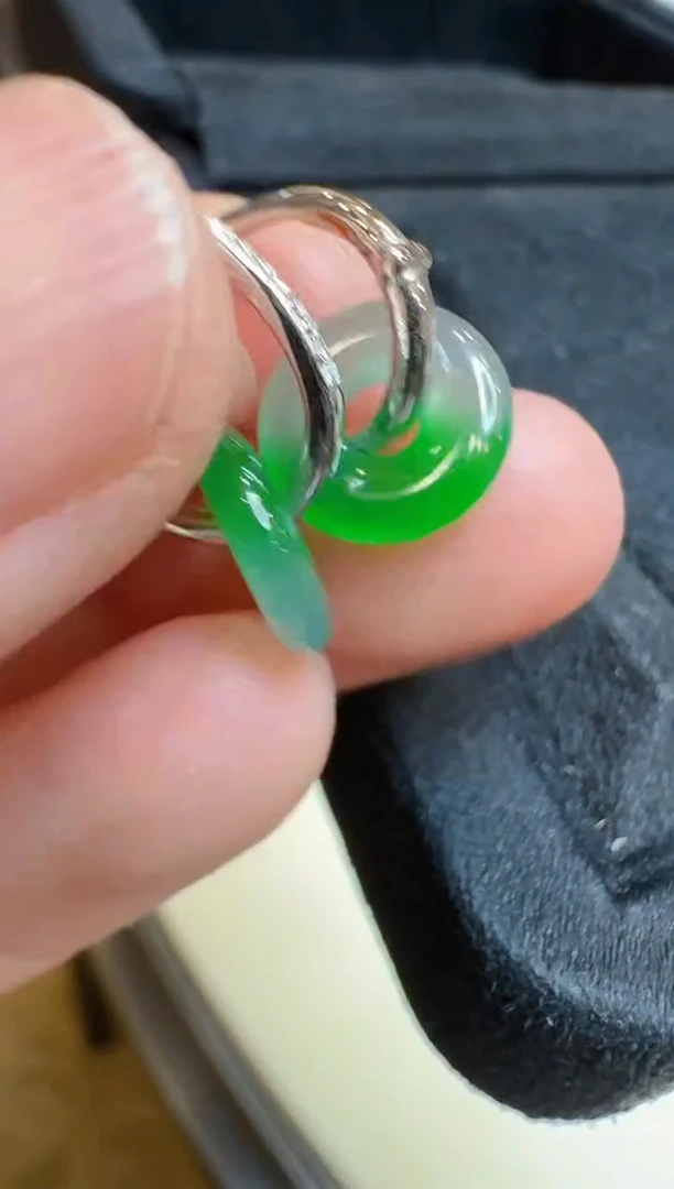 【闪购商品】翡翠耳饰18K金镶嵌多样性团购发一件