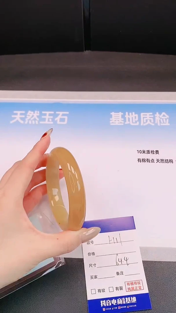 未镶嵌手镯石英质玉14H11+64