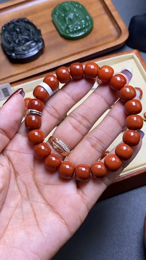 【闪购商品】南红玛瑙项圈未镶嵌1