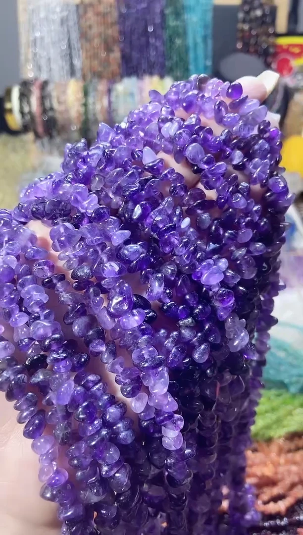 未镶嵌珠宝半成品水晶紫水晶