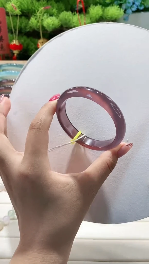 玛瑙/玉髓手镯未镶嵌33-