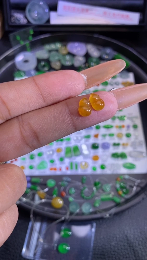 未镶嵌挂件翡翠葫芦