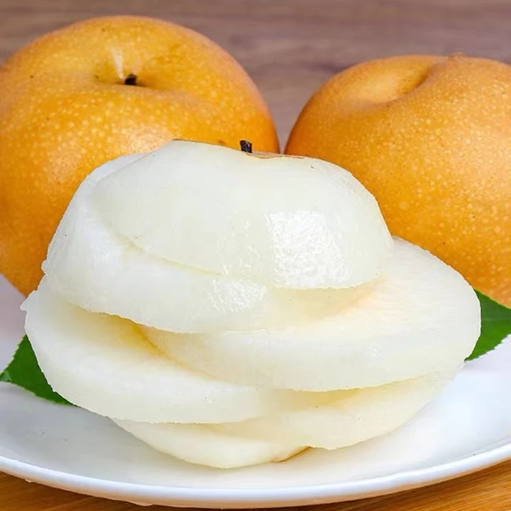 山东真秋月梨新鲜采摘4斤装皮薄清甜多汁爽口