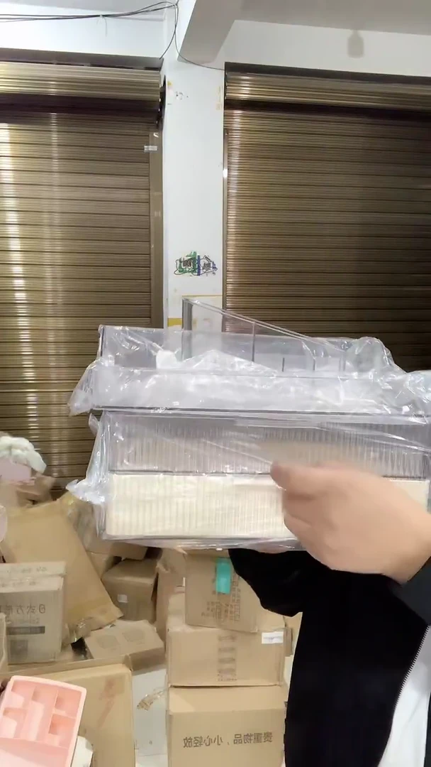 塑料福利特价可分离亚克力收纳盒