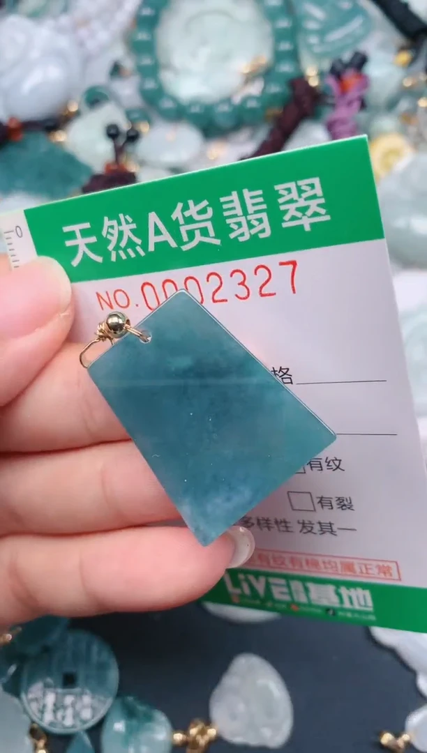 颈饰未镶嵌翡翠.0002327