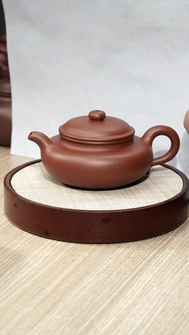 【闪购商品】紫泥茶壶瑕仿古壶250CC容量