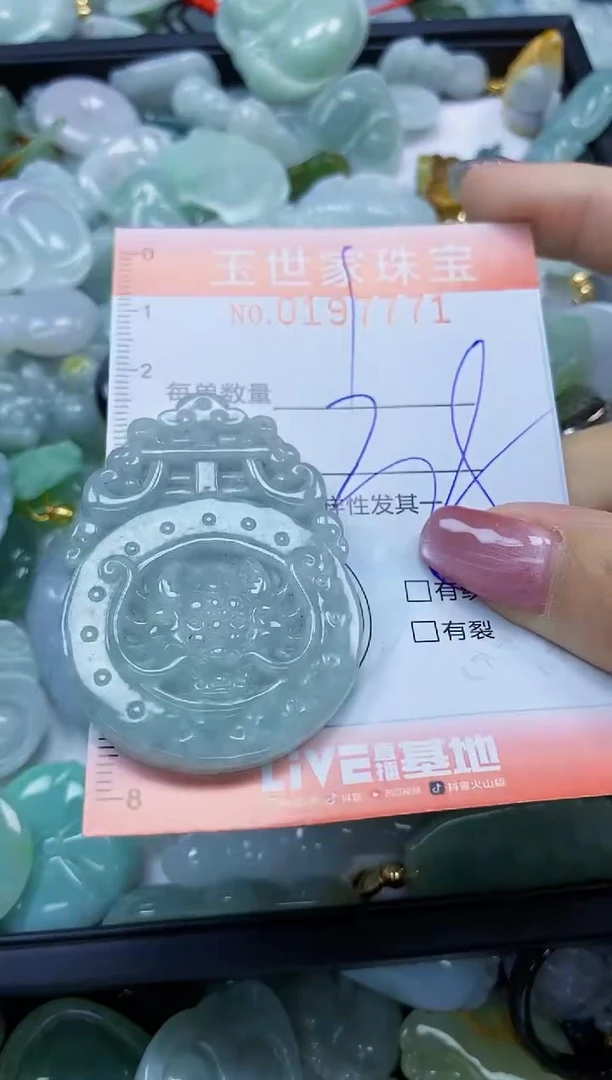 【闪购商品】翡翠颈饰未镶嵌闪购0197771