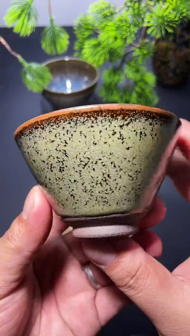 茶盏168  叶紫建盏