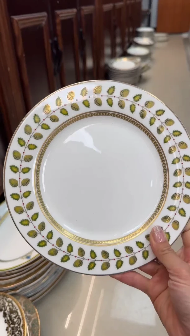 【闪购商品】瓷片8英寸平盘福利款 微瑕 2个