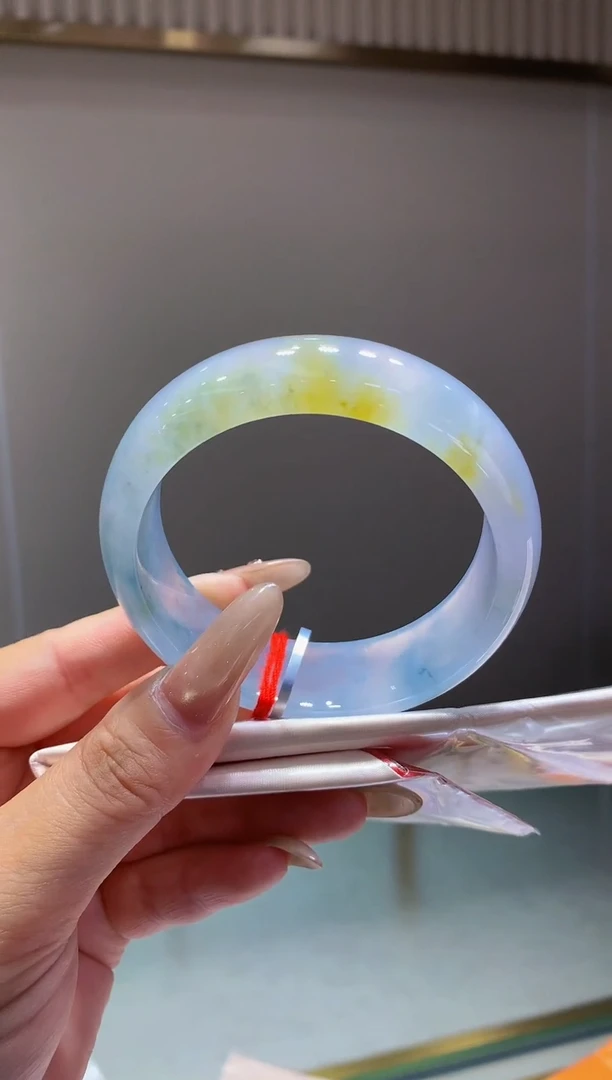 未镶嵌手镯翡翠-F181-正圈58.9-全款35万-定金2万