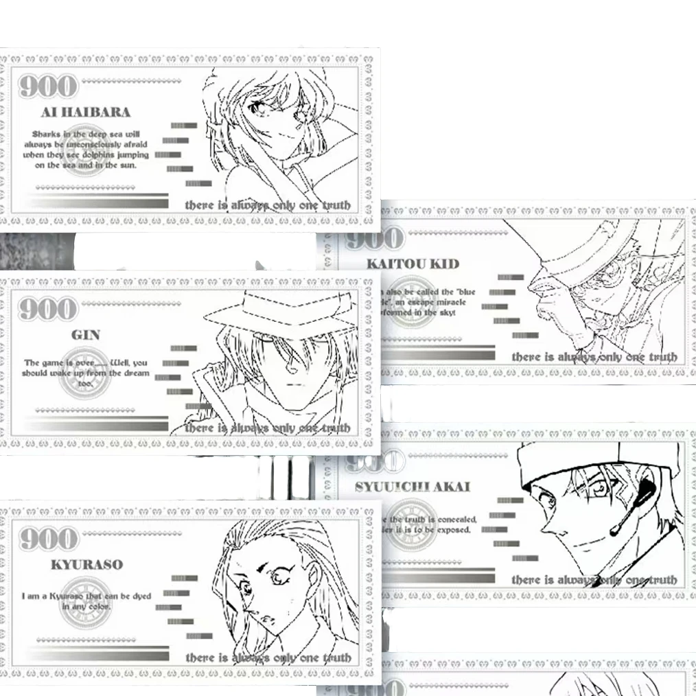 【扫雷】《云启文创.钞级玩家》柯南彩钞第二弹（默认代拆）