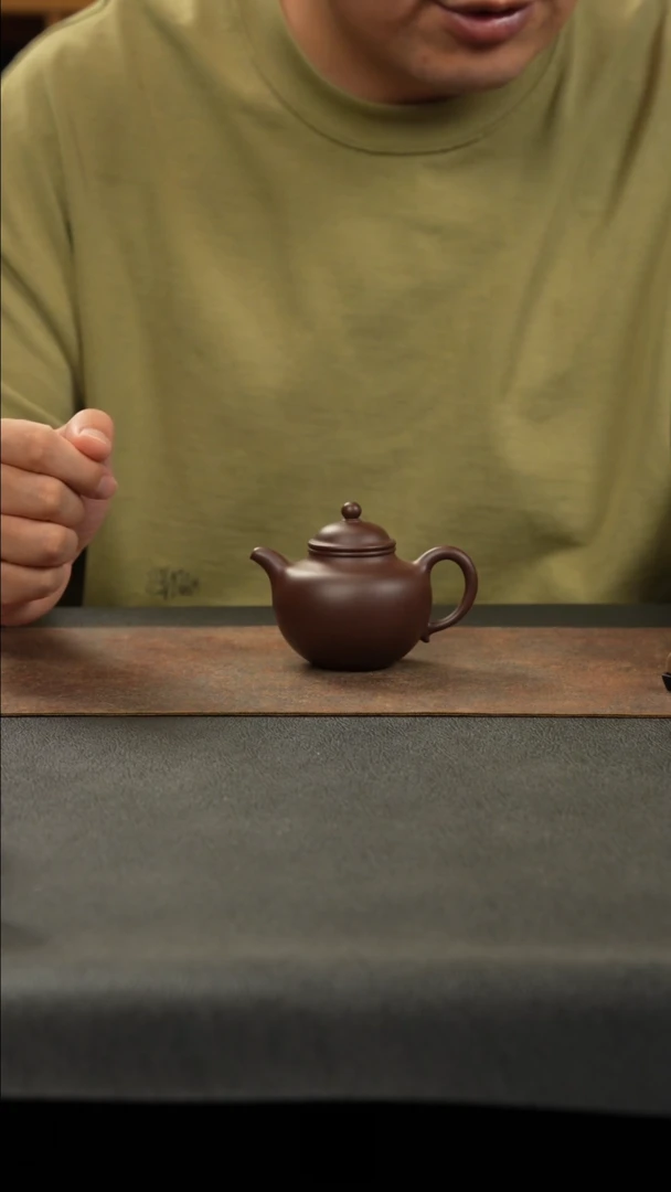 茶壶紫砂秋水 紫泥