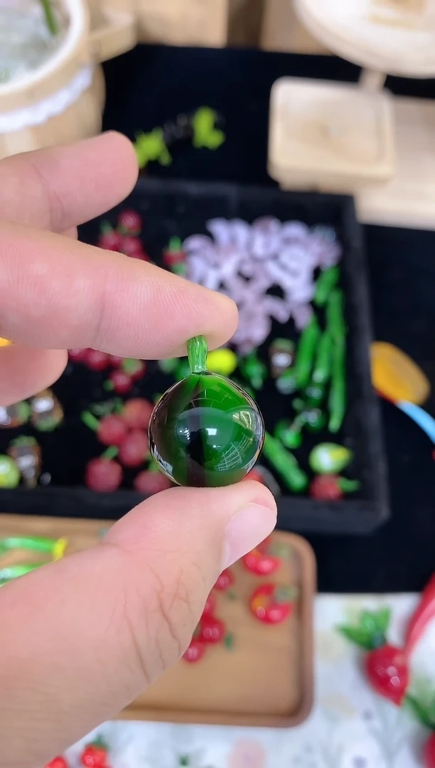 琉璃手工艺品西瓜