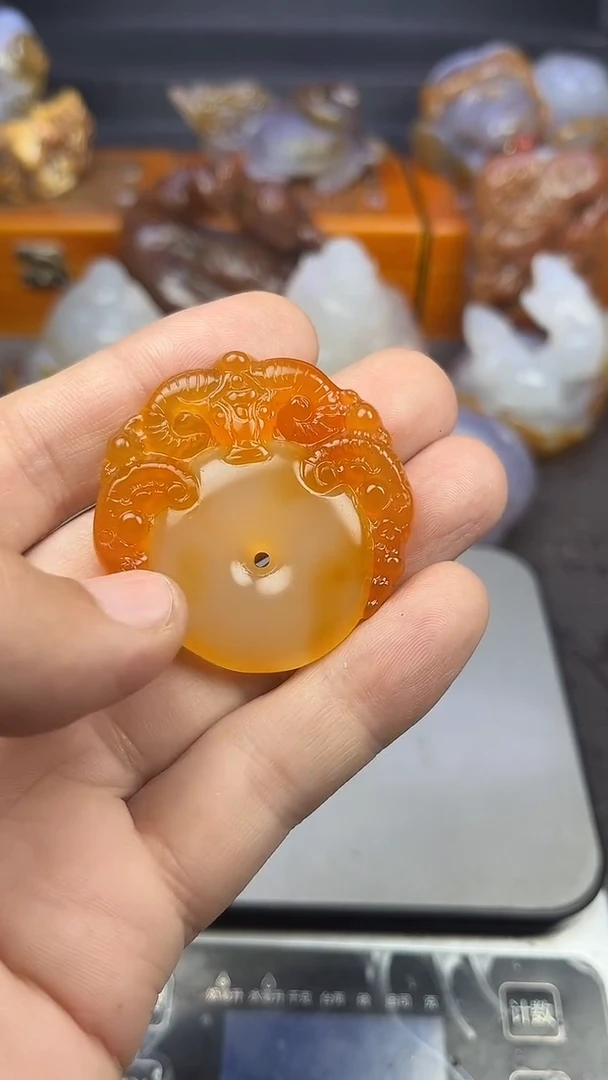 【闪购商品】玛瑙/玉髓吊坠未镶嵌1