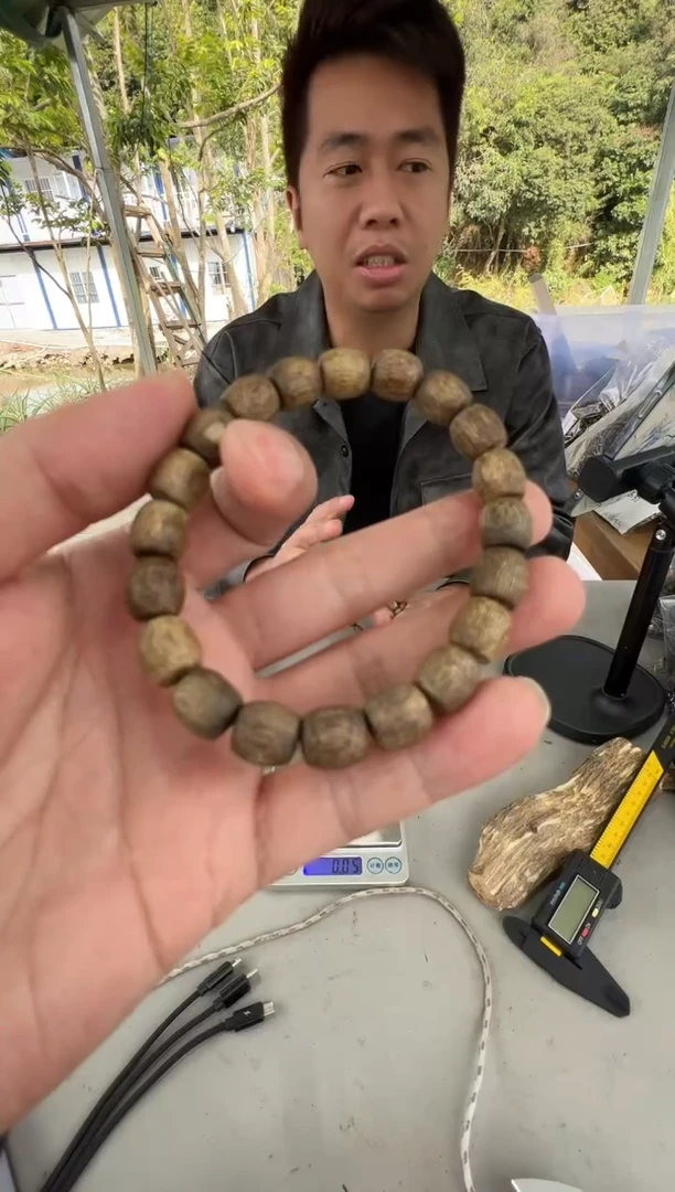 沉香沉香碎屑命根子09鼓珠单圈多样性发一