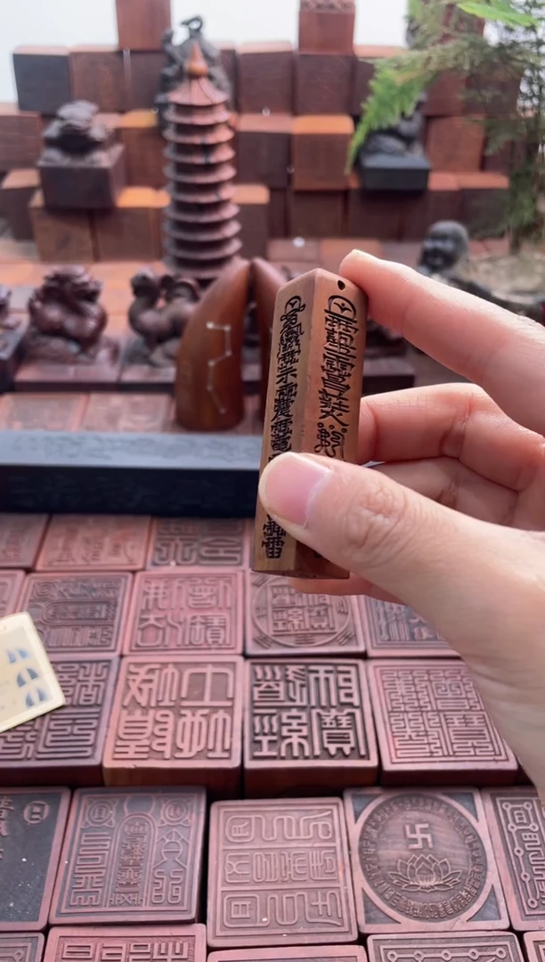 枣木小天蓬尺吊坠