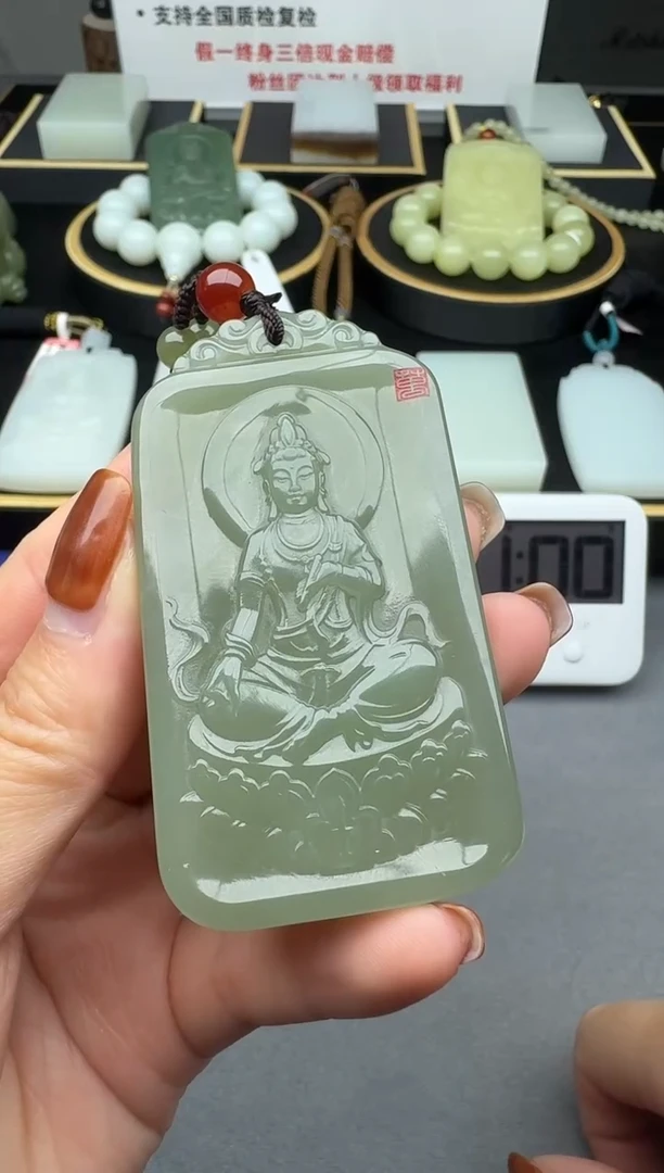 颈饰未镶嵌和田玉1