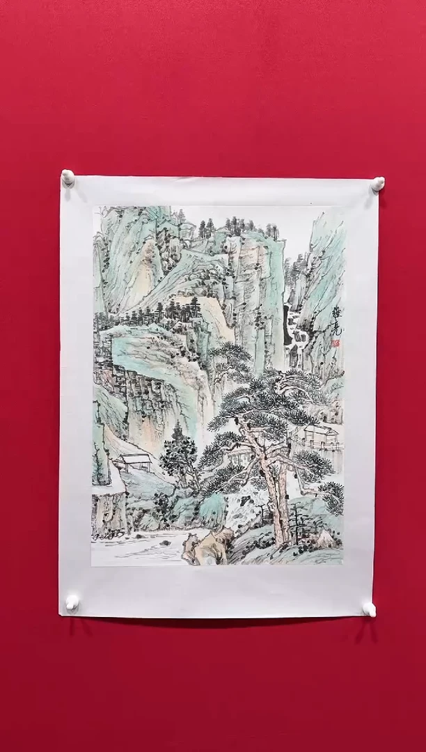 【闪购商品】国画高维亮39*55.......