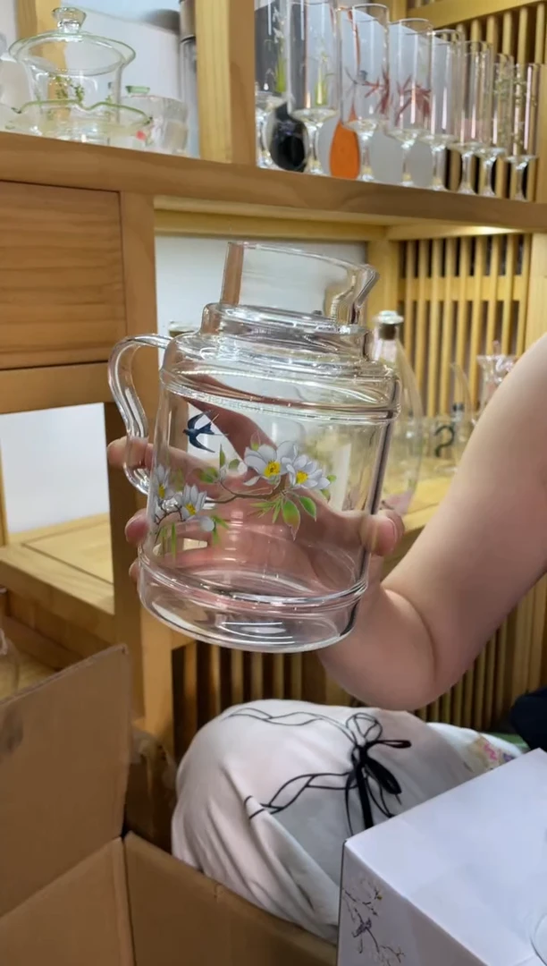 冷水壶小鸟图案啊啊