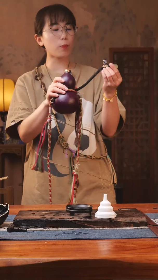 1571号大漆酒葫芦防腐防渗可装水茶酒