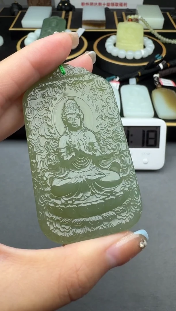 颈饰未镶嵌和田玉3