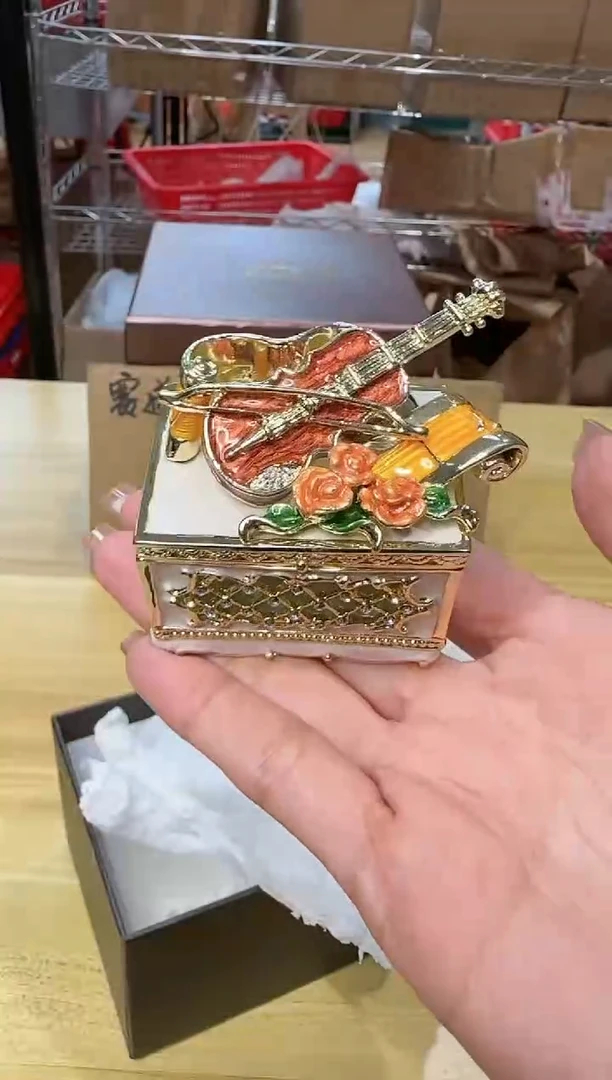 【闪购商品】茶宠珐琅首饰盒摆件AD101