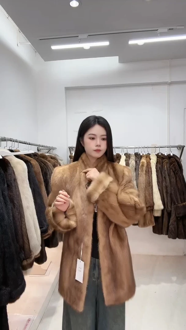 小橙子中古皮草11