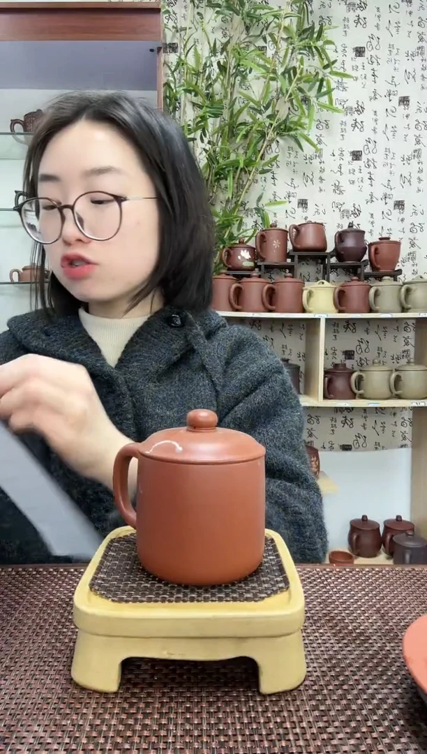 【闪购商品】紫砂茶杯宜兴原矿 朱泥无礼盒微瑕44