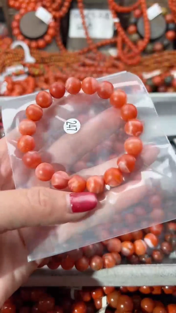 【闪购商品】南红玛瑙手串未镶嵌10