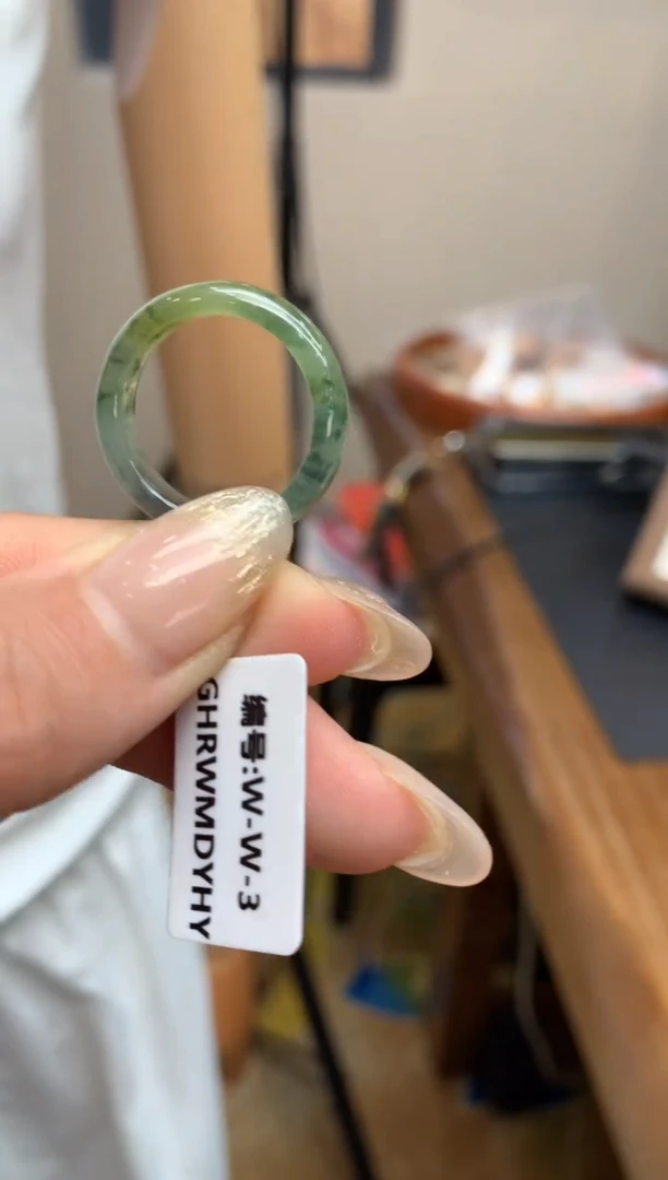 【闪购商品】翡翠戒圈未镶嵌戒圈、#18