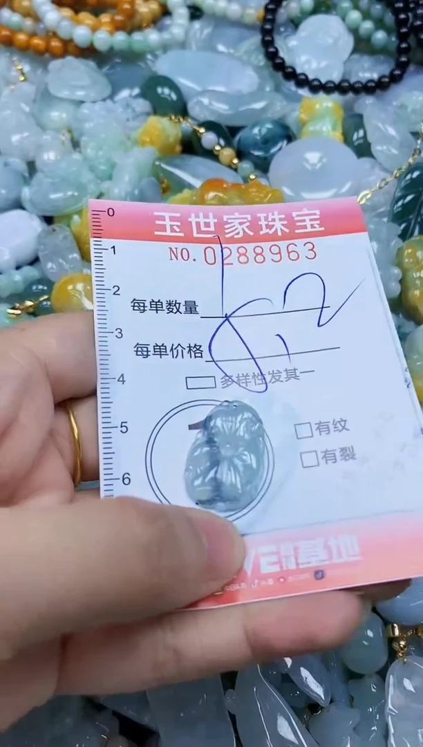 翡翠未镶嵌颈饰闪购0288963