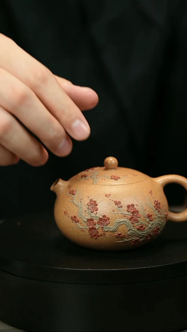 茶壶紫砂H2112陈春芬段泥扁西施